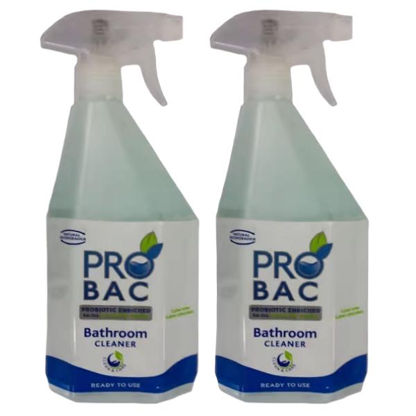 Probac – Bathroom Cleaner Probiotic Enriched 750ml – Pack of 2 Probac – Bathroom Cleaner Probiotic Enriched 750ml – Pack of 2