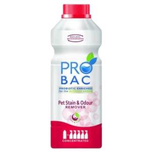 Probac – Pet Stain & Odour Remover – Concentrated – 1L Probac – Pet Stain & Odour Remover – Concentrated – 1L