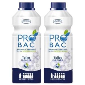 Probac – Toilet Cleaner 1L – Concentrated – Pack of 2 Probac – Toilet Cleaner 1L – Concentrated – Pack of 2