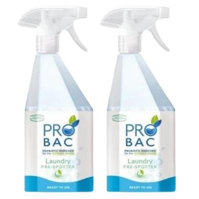 Probac – Laundry Pre-Spotter 750ml – Pack of 2 Probac – Laundry Pre-Spotter 750ml – Pack of 2