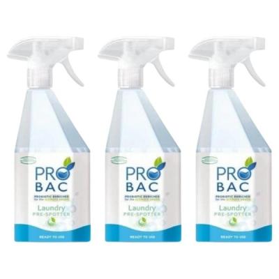 Probac – Laundry Pre-Spotter 750ml – Pack of 3 Probac – Laundry Pre-Spotter 750ml – Pack of 3