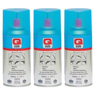 Q-Gun – Gun Lubricant 150ml – Pack of 3 Q-Gun – Gun Lubricant 150ml – Pack of 3