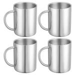 LK’s Stainless Steel Mug 400ml – Pack of 4 LK’s Stainless Steel Mug 400ml – Pack of 4