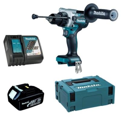 Makita – Impact Drill 18V DHP486ZJ, 3.0Ah Battery, Charger and Carry Case Makita – Impact Drill 18V DHP486ZJ, 3.0Ah Battery, Charger and Carry Case