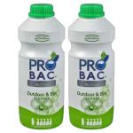 Probac – Outdoor and Bin Cleaner 1L – Concentrated – Pack of 2 Probac – Outdoor and Bin Cleaner 1L – Concentrated – Pack of 2
