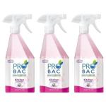 Probac – Kitchen Cleaner 750ml – Pack of 3 Probac – Kitchen Cleaner 750ml – Pack of 3