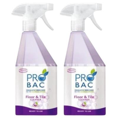 Probac – Floor and Tile Cleaner 750ml – Pack of 2 Probac – Floor and Tile Cleaner 750ml – Pack of 2