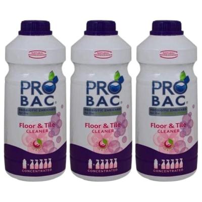 Probac – Floor and Tile Cleaner 1L – Concentrated – Pack of 3 Probac – Floor and Tile Cleaner 1L – Concentrated – Pack of 3