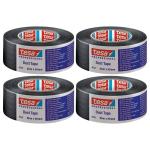 Tesa – Duct Tape 50mm x 50m – Black – Pack of 4 Tesa – Duct Tape 50mm x 50m – Black – Pack of 4