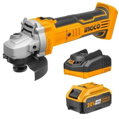 Ingco – Cordless Angle Grinder Including 4.0Ah Battery and Fast Charger Ingco – Cordless Angle Grinder Including 4.0Ah Battery and Fast Charger
