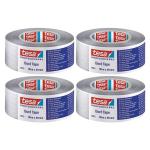 Tesa – Duct Tape 50mm x 50m – Grey – Pack of 4 Tesa – Duct Tape 50mm x 50m – Grey – Pack of 4