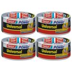 Tesa – Cloth Tape 50mm x 25m – Universal Extra Power- Silver (Pack of 4) Tesa – Cloth Tape 50mm x 25m – Universal Extra Power- Silver (Pack of 4)