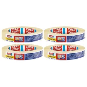 Tesa – Masking Tape 19mm x 50m – Pack of 4 Tesa – Masking Tape 19mm x 50m – Pack of 4