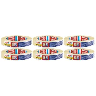 Tesa – Masking Tape 19mm x 50m – Pack of 6 Tesa – Masking Tape 19mm x 50m – Pack of 6