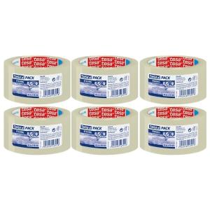 Tesa – Clear Tape / Packaging Clear Tape 50mm x 66m – Pack of 6 Tesa – Clear Tape / Packaging Clear Tape 50mm x 66m – Pack of 6