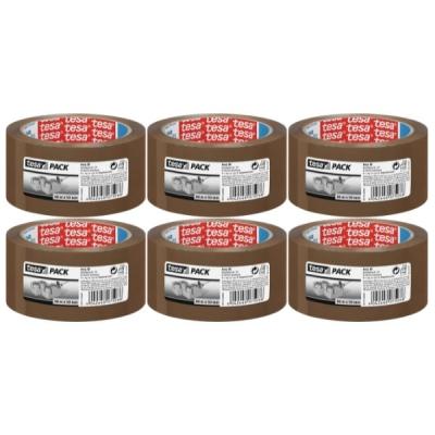 Tesa – Buff Tape / Packaging Brown Tape 50mm x 66m – Pack of 6 Tesa – Buff Tape / Packaging Brown Tape 50mm x 66m – Pack of 6