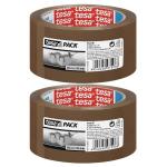 Tesa – Buff Tape/Packaging Brown Tape 50mm x 66m – Pack of 2 Tesa – Buff Tape/Packaging Brown Tape 50mm x 66m – Pack of 2