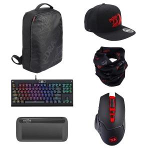 Redragon – Gaming Accessory Set Including Wireless Mouse and Keyboard Redragon – Gaming Accessory Set Including Wireless Mouse and Keyboard