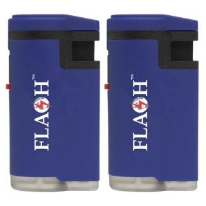 Flash – Lighter / Ignite Jet Flame Lighter – Blue (Pack of 2) Flash – Lighter / Ignite Jet Flame Lighter – Blue (Pack of 2)