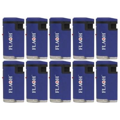 Flash – Lighter / Ignite Jet Flame Lighter – Blue (Pack of 10) Flash – Lighter / Ignite Jet Flame Lighter – Blue (Pack of 10)