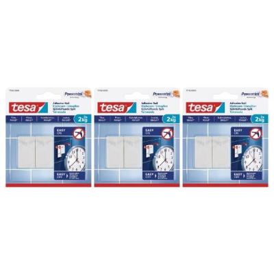 Tesa – Adhesive Nail 2 x 2Kg – Pack of 3 (2 Piece Per Pack) Tesa – Adhesive Nail 2 x 2Kg – Pack of 3 (2 Piece Per Pack)