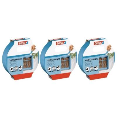 Tesa – Masking Tape 25mm x 25m – Outdoor – Pack of 3 Tesa – Masking Tape 25mm x 25m – Outdoor – Pack of 3