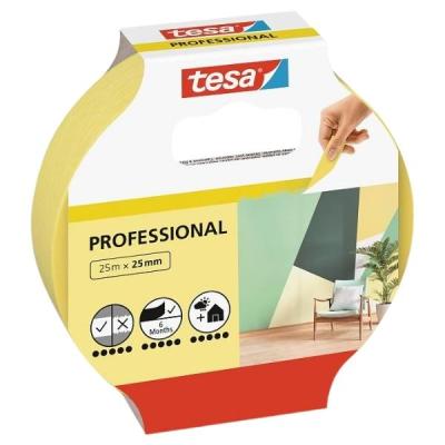 Tesa – Masking Tape 25mm x 25m – Professional Tesa – Masking Tape 25mm x 25m – Professional