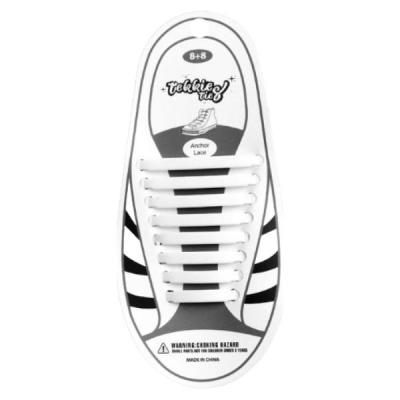 Tekkie Ties Shoe Laces For Adults – Unisex – White Tekkie Ties Shoe Laces For Adults – Unisex – White