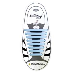 Tekkie Ties Shoe Laces For Adults – Unisex – Light Blue Tekkie Ties Shoe Laces For Adults – Unisex – Light Blue