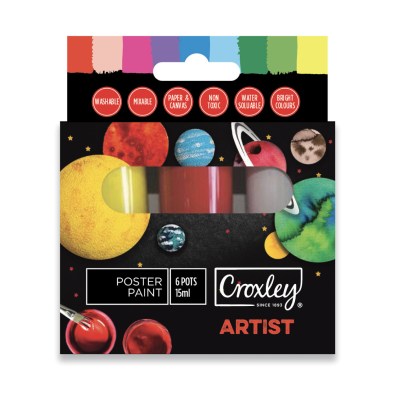 Croxley Artist Poster Paint Set Croxley Artist Poster Paint Set