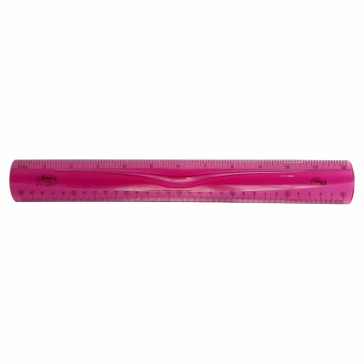 Parrot Products Shatterproof Flexible Ruler – 30cm Pink Parrot Products Shatterproof Flexible Ruler – 30cm Pink