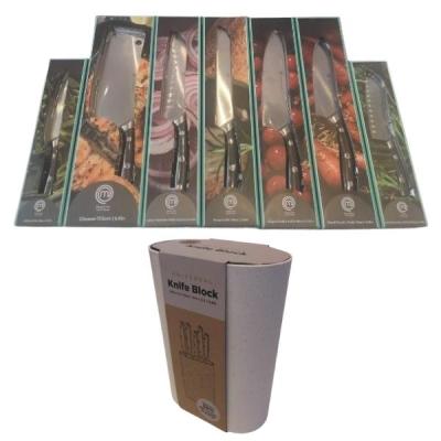MasterChef – Kitchen Knives Combo Set (7 Piece) Including Knife Block MasterChef – Kitchen Knives Combo Set (7 Piece) Including Knife Block