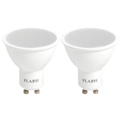 Flash – LED Emergency Light GU10 3W 4000K Cool White – Pack of 2 Flash – LED Emergency Light GU10 3W 4000K Cool White – Pack of 2