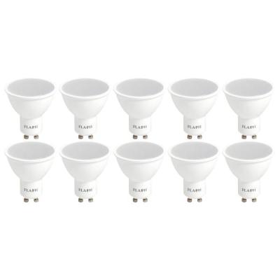 Flash – LED Emergency Light GU10 3W 4000K Cool White – Pack of 10 Flash – LED Emergency Light GU10 3W 4000K Cool White – Pack of 10