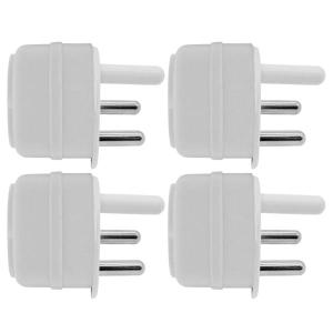 Zenith – 2 Pin Euro Plug Adaptor – Pack of 4 Zenith – 2 Pin Euro Plug Adaptor – Pack of 4