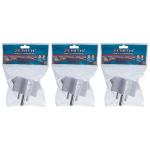 Zenith – Plug Adaptor 1 x 16A + 2 x 5A 2 Pin – Pack of 3 Zenith – Plug Adaptor 1 x 16A + 2 x 5A 2 Pin – Pack of 3