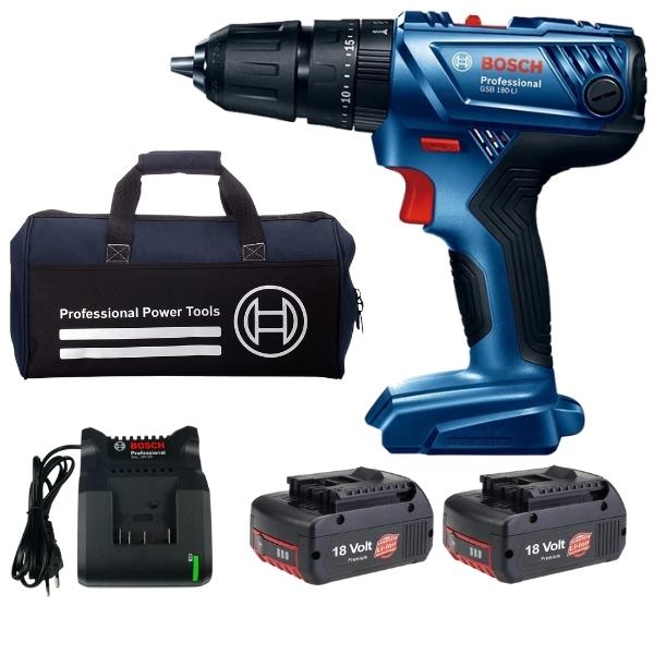 Bosch – Impact Drill Driver GSB 180-LI Including Accessories Bosch – Impact Drill Driver GSB 180-LI Including Accessories