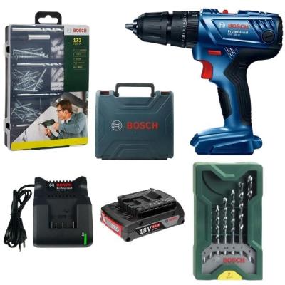 Bosch – Impact Drill Driver GSB 180-LI Kit Including Accessories & Sets Bosch – Impact Drill Driver GSB 180-LI Kit Including Accessories & Sets