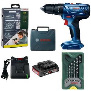 Bosch – Impact Drill Driver GSB 180-LI Kit Including Accessories & Sets Bosch – Impact Drill Driver GSB 180-LI Kit Including Accessories & Sets