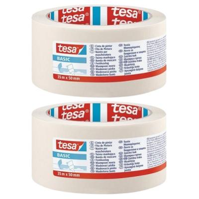 Tesa – Masking Tape 50mm x 35m – Pack of 2 Tesa – Masking Tape 50mm x 35m – Pack of 2