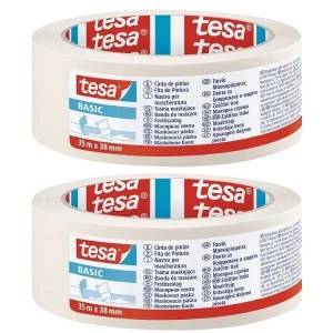 Tesa – Masking Tape 38mm x 35m – Pack of 2 Tesa – Masking Tape 38mm x 35m – Pack of 2