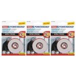 Tesa – Double Sided Mounting Tape 19mm x 1.5m – Ultra Strong – Pack of 3 Tesa – Double Sided Mounting Tape 19mm x 1.5m – Ultra Strong – Pack of 3