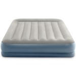 Intex Queen Pillow Rest Mid-Rise Airbed With Fiber-Tech & Built In Pump Intex Queen Pillow Rest Mid-Rise Airbed With Fiber-Tech & Built In Pump