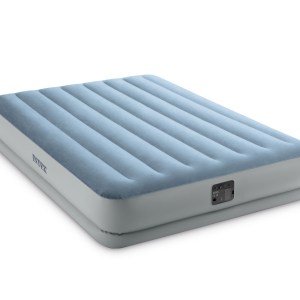 Intex Queen Mid-Rise Comfort Airbed With Fiber-Tech & Built In Pump Intex Queen Mid-Rise Comfort Airbed With Fiber-Tech & Built In Pump