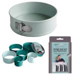 Jamie Oliver – Cake Pan/Tin, Round Cookie Cutters and Piping Bag Kit Jamie Oliver – Cake Pan/Tin, Round Cookie Cutters and Piping Bag Kit
