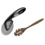 Jamie Oliver – Pizza Wheel / Cutter and Acacia Wooden Spoon Jamie Oliver – Pizza Wheel / Cutter and Acacia Wooden Spoon