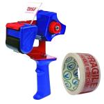 Tesa – Packaging Tape Dispenser Including 50m Fragile Tape Tesa – Packaging Tape Dispenser Including 50m Fragile Tape