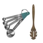 Jamie Oliver – Measuring Spoons Set (4 Piece) & Acacia Wooden Spoon Jamie Oliver – Measuring Spoons Set (4 Piece) & Acacia Wooden Spoon