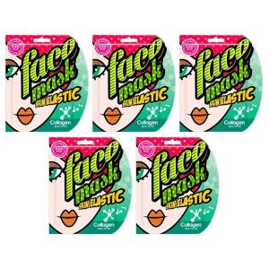 Bling Pop – Collagen Face Mask 25ml – Pack of 5 Bling Pop – Collagen Face Mask 25ml – Pack of 5