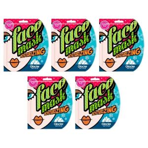 Bling Pop – Glacier Moisturising Face Mask 25ml – Pack of 5 Bling Pop – Glacier Moisturising Face Mask 25ml – Pack of 5